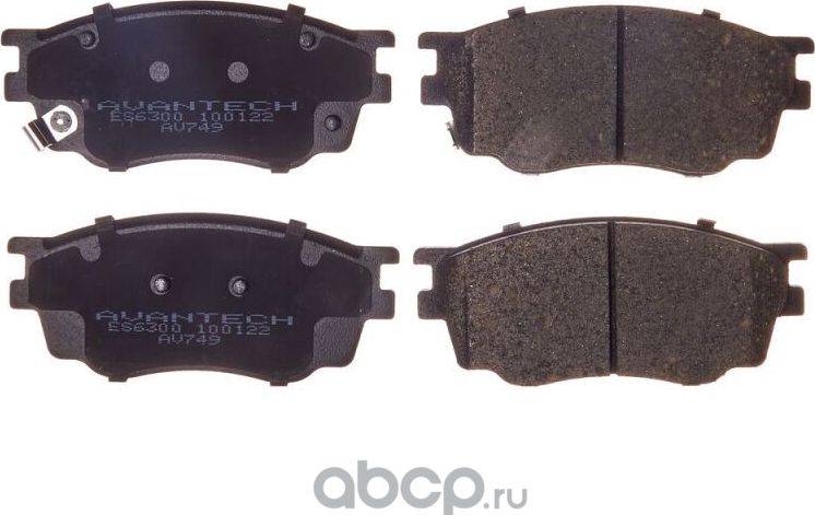 Колодки тормозные (Avantech). Артикул AV749