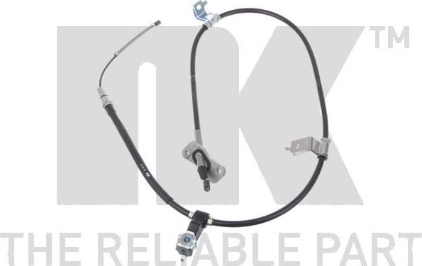 Трос ручника (тросик ручного тормоза) NK. Артикул 902635