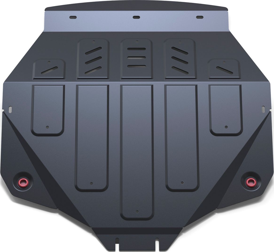 Защита АвтоБРОНЯ для картера и КПП Acura MDX III 2014-2016. Артикул 111.00101.1