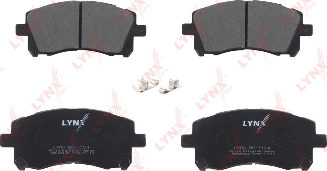 Тормозные колодки LYNXauto. Артикул BD-7104