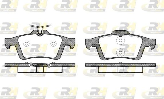 Тормозные колодки RoadHouse задние для Saab 9-3 II 2002-2015. Артикул 2842.30