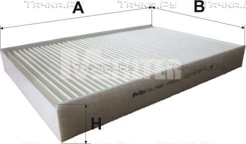 Салонный фильтр MFilter. Артикул K 9101