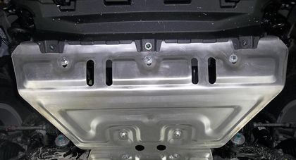 Защита алюминиевая Alfeco для рулевых тяг Toyota Land Cruiser Prado 150 2009-2024. Артикул ALF.24.40al