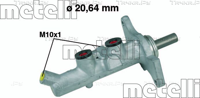 Тормозной цилиндр главный Metelli для Toyota Corolla E120, E130 2001-2007. Артикул 05-0592