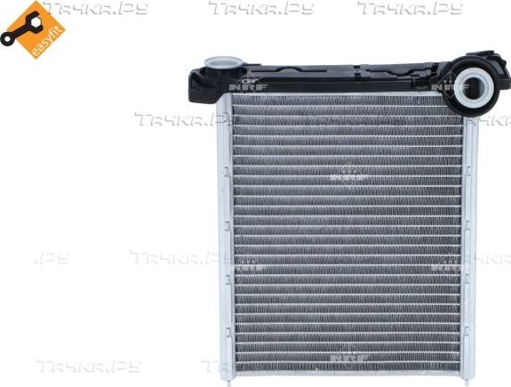 Радиатор отопителя (печки) NRF EASY FIT для Citroen C3 Picasso I 2009-2017. Артикул 54314