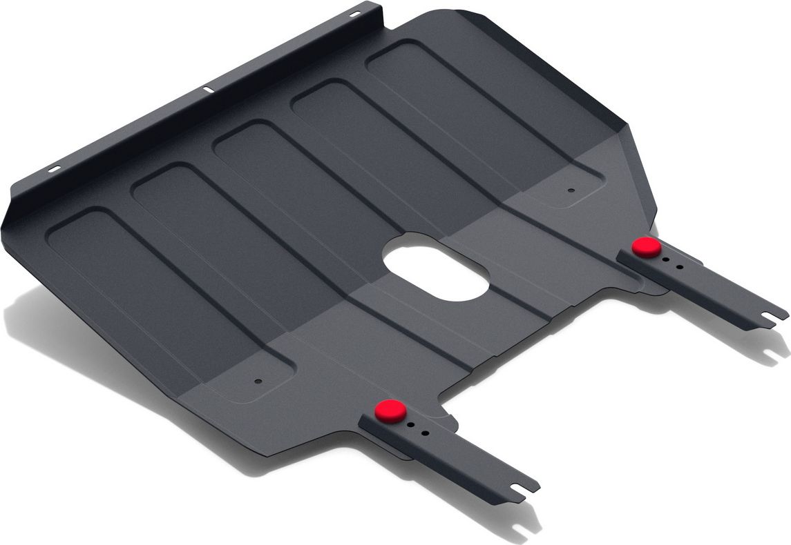 Защита АвтоБРОНЯ для картера и КПП Chery Tiggo 2 2016-2020. Артикул 111.00918.1