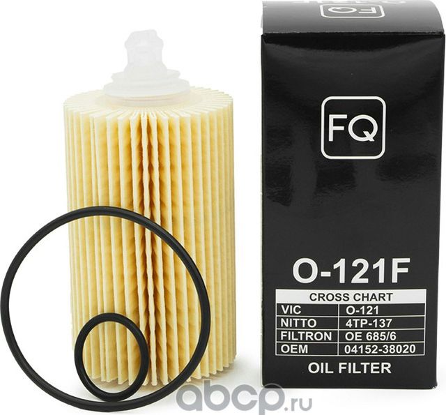 Фильтр масляный FQ O-121F 415238020 , HU8007z, шт FQ. Артикул O121F