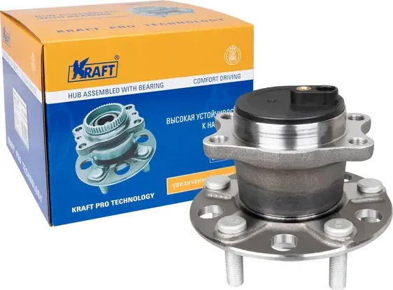 Ступица в сборе задняя Mitsubishi ASX (10-), Lancer X (07-) (Kraft). Артикул KT110032