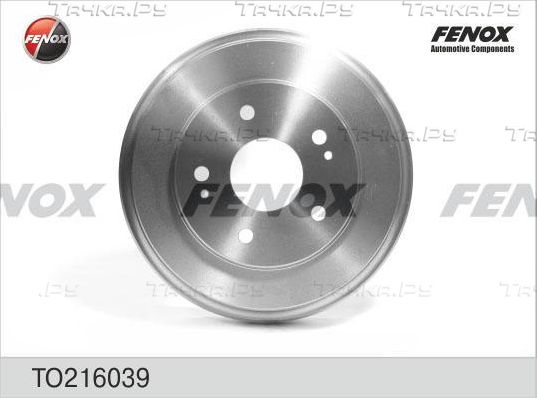 Тормозной барабан Fenox задний для Honda CR-V I 1995-2002. Артикул TO216039