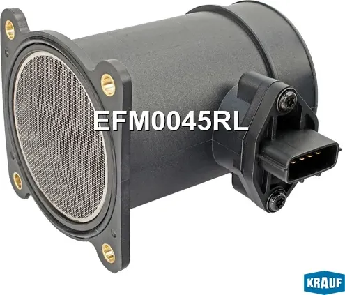 Датчик массового расхода воздуха ДВС (Krauf) Krauf. Артикул EFM0045RL