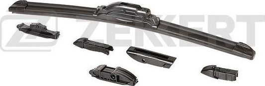 Щетка стеклоочистителя (дворник) Zekkert передняя правая (пассажирская) для Renault Twingo II 2007-2014. Артикул FW-4001