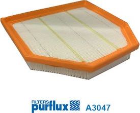 Воздушный фильтр Purflux правый для BMW 5 VI (F10/F11/F07) 2011-2016. Артикул A3047