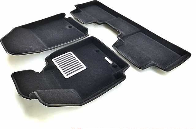 Коврики текстильные Euromat 3D Lux для салона Kia Soul II 2013-2019. Артикул EM3D-002926