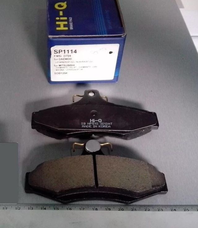 Тормозные колодки Sangsin Hi-Q. Артикул SP1114