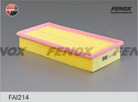 Воздушный фильтр Fenox. Артикул FAI214