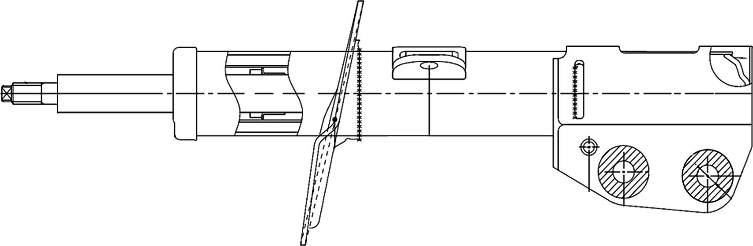 Амортизатор CTR. Артикул GY0397G