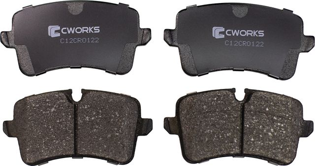 Колодки тормозные задние (Low Metallic) (Cworks). Артикул C12CR0122