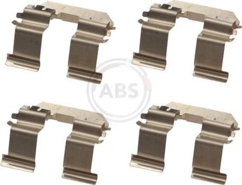 Комплектующие, колодки дискового тормоза ABS. Артикул 1847Q