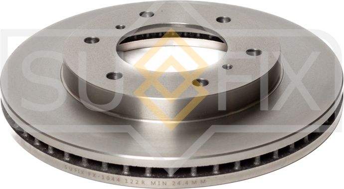 Диск тормозной передний правый/левый HYUNDAI GALLOPER II 1998-2003/MITSUBISHI PA (Sufix). Артикул FX1044