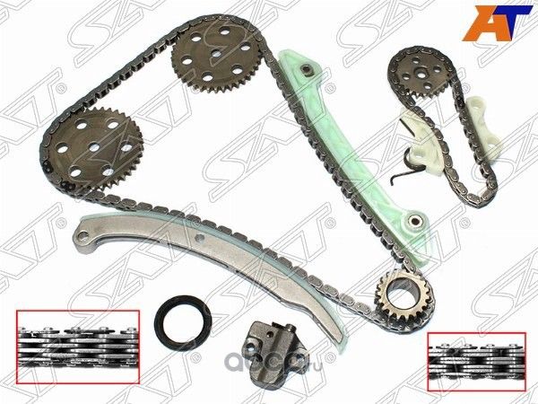 Комплект для замены цепи ГРМ MAZDA 356ATENZAAX (SAT). Артикул TKMA140