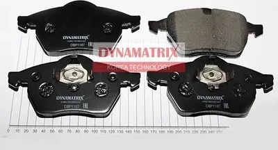 Колодки тормозные дисковые (Dynamatrix-Korea) Dynamatrix-Korea. Артикул DBP1167