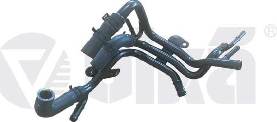 Патрубок радиатора (системы охлаждения) Vika (Железо). Артикул 11211885701