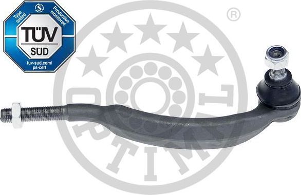 Наконечник рулевой тяги Optimal TÜV certified правый для Peugeot 407 2004-2011. Артикул G1-1258
