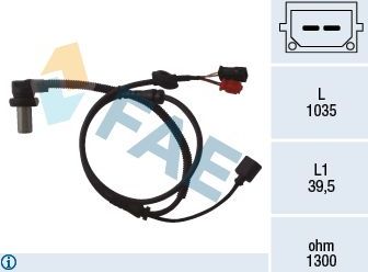 Датчик ABS FAE передний для Audi A6 II (C5) 1997-2005. Артикул 78059
