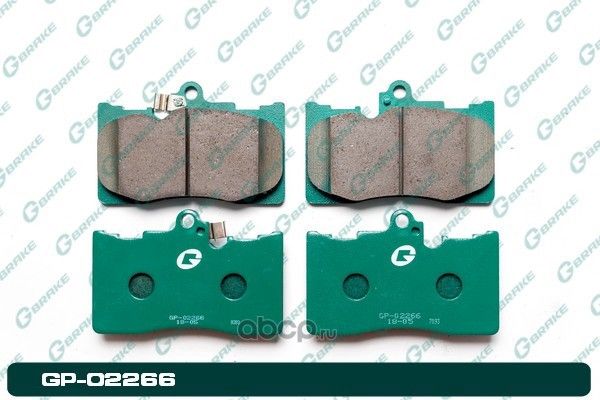 КОЛОДКИ G-BRAKE GP-02266 G-Brake. Артикул GP02266