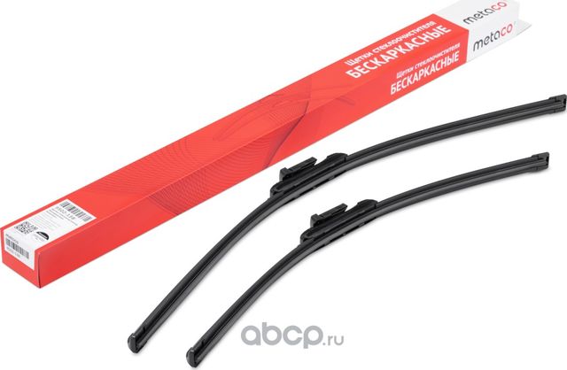 Щетки стеклоочистителя (к-кт) (Metaco). Артикул 9502138