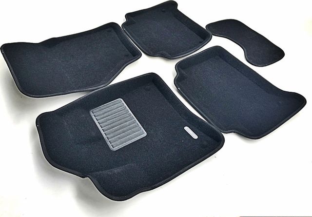 Коврики текстильные Euromat 3D Business для салона Audi Q7 I 2005-2014. Артикул EMC3D-001105