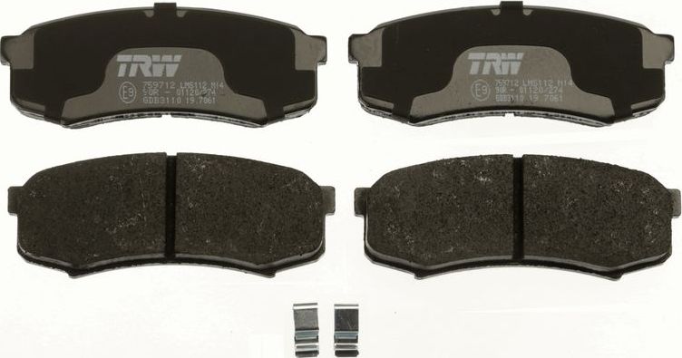 Тормозные колодки TRW COTEC. Артикул GDB3110