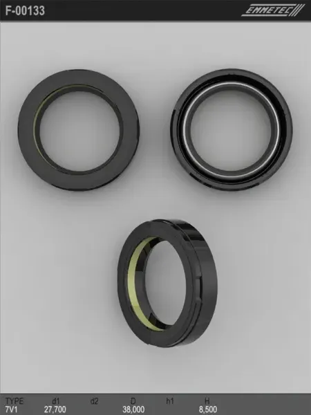 Сальник рулевой рейки 27.7 38.1 8.5 (Emmetec). Артикул F00133