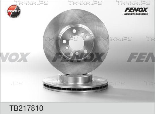 Тормозной диск Fenox передний для BMW X3 I (E83) 2006-2011. Артикул TB217810