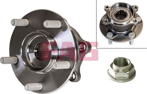 Ступичный подшипник (комплект) Fag. Артикул 713 6159 60