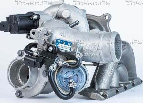 Турбина (турбокомпрессор) BorgWarner K03 для Volkswagen Jetta V 2005-2010. Артикул 53039900105