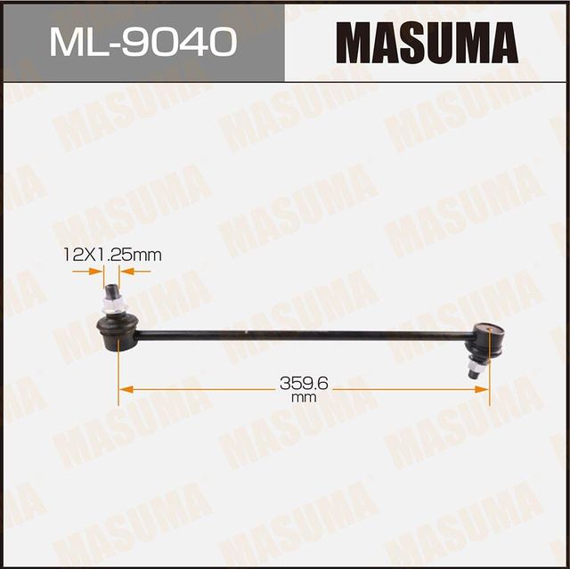 Стойка (тяга) стабилизатора Masuma передняя правая/левая для Toyota Prius III (XW30) 2008-2011. Артикул ML-9040