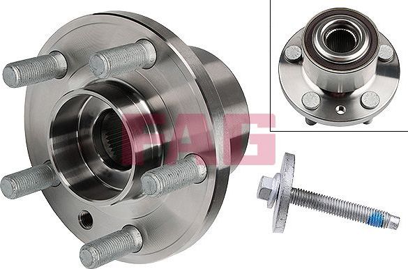 Ступица колеса с интегрированным подшипником Fag. Артикул 713 6788 20