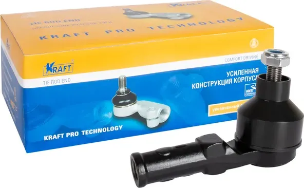 Наконечник рулевой тяги RENAULT CLIO 05- 1.6 лев. (Kraft). Артикул KT032364