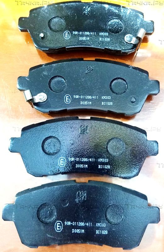 Тормозные колодки MK Kashiyama передние для Ford B-MAX 2012-2018. Артикул D0051M