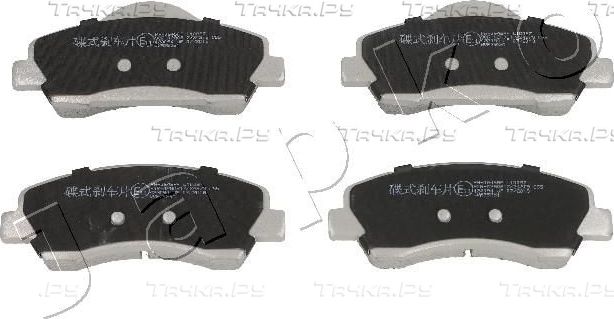 Тормозные колодки Japko передние для Citroen C-Elysee I 2012-2026. Артикул 500645