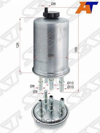 Фильтр топливный LAND ROVER RANGE ROVER 3.0D 13-D (SAT). Артикул STLR041978