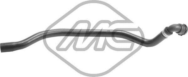 Патрубок радиатора (системы охлаждения) Metalcaucho. Артикул 99370