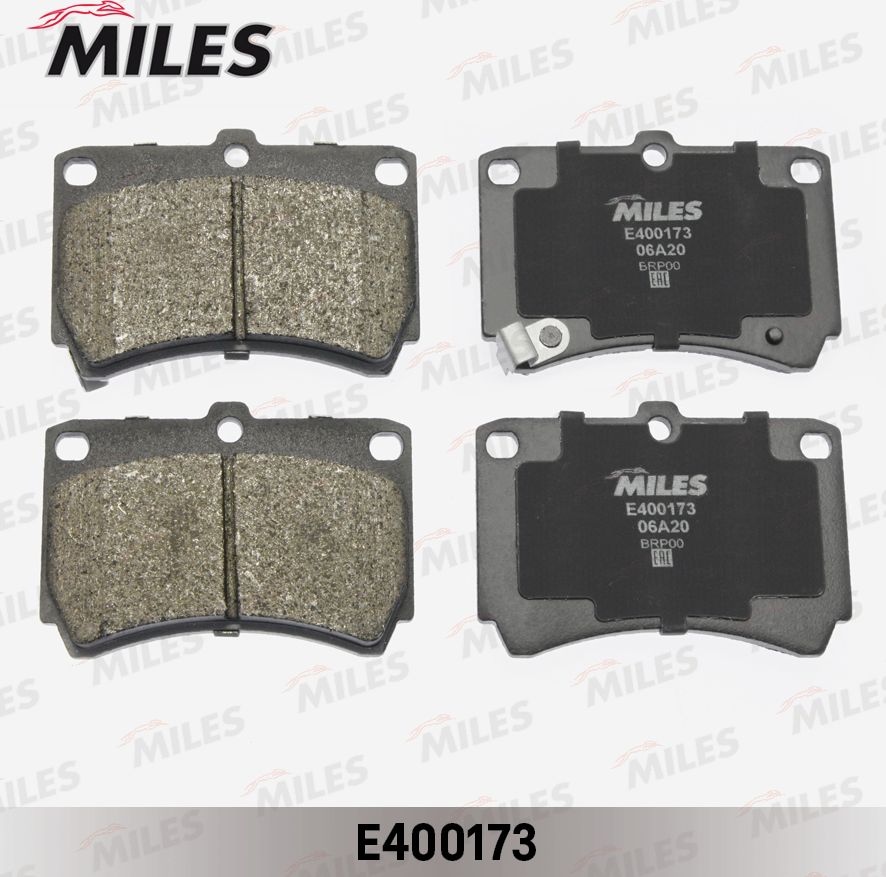 Тормозные колодки Miles (Low-Metallic). Артикул E400173