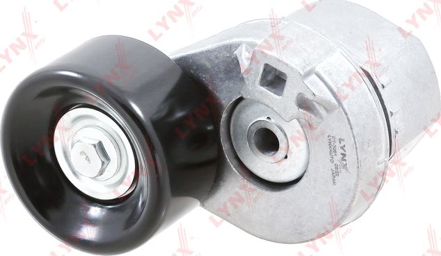 Натяжной ролик (натяжитель) приводного клинового зубчатого ремня LYNXauto. Артикул PT-3091