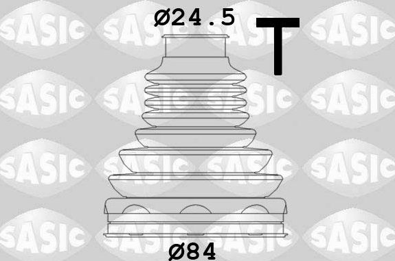 Пыльник ШРУСа внутренний Sasic (термопласт) для Fiat Tipo 356 2015-2026. Артикул 1906077