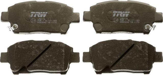 Тормозные колодки TRW COTEC. Артикул GDB3242