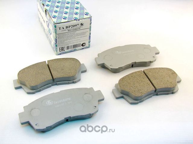 КОЛОДКИ ДИСКОВЫЕ МОТОР (Trustauto). Артикул TABP2097