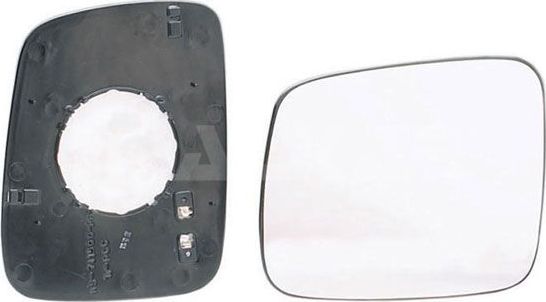 Зеркальное стекло бокового зеркала Alkar правое для Volkswagen Transporter T4 1990-2003. Артикул 6432986
