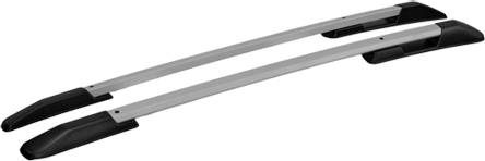 Рейлинги АПС (без паза) для Land Rover Range Rover Evoque (металлическая крыша) 2011-2018 СЕРЫЕ. Артикул 0272-БП-11